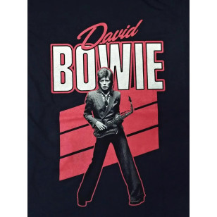 David Bowie - Red Sax Official T Shirt ( Men M) ***READY TO SHIP from Hong Kong***